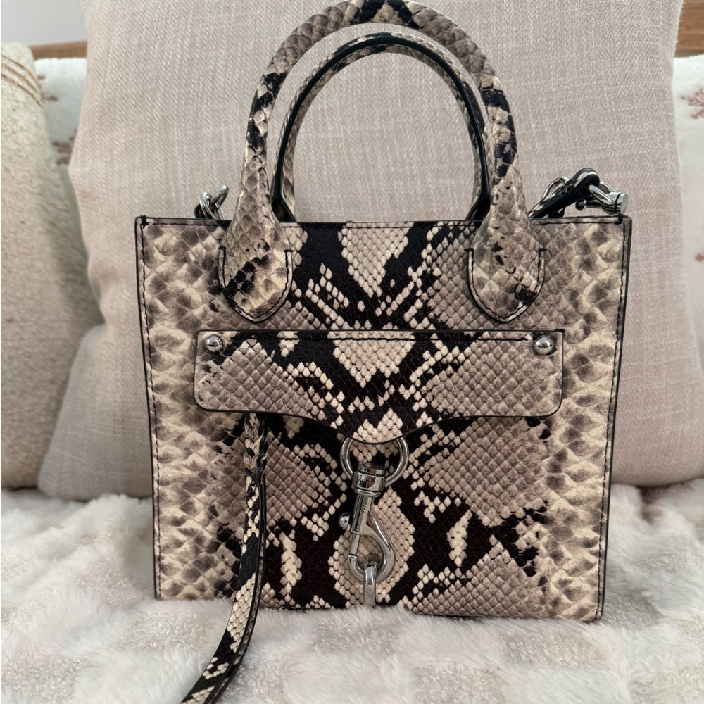 Snakeskin Pattern crossbody Rebecca minkoff purse